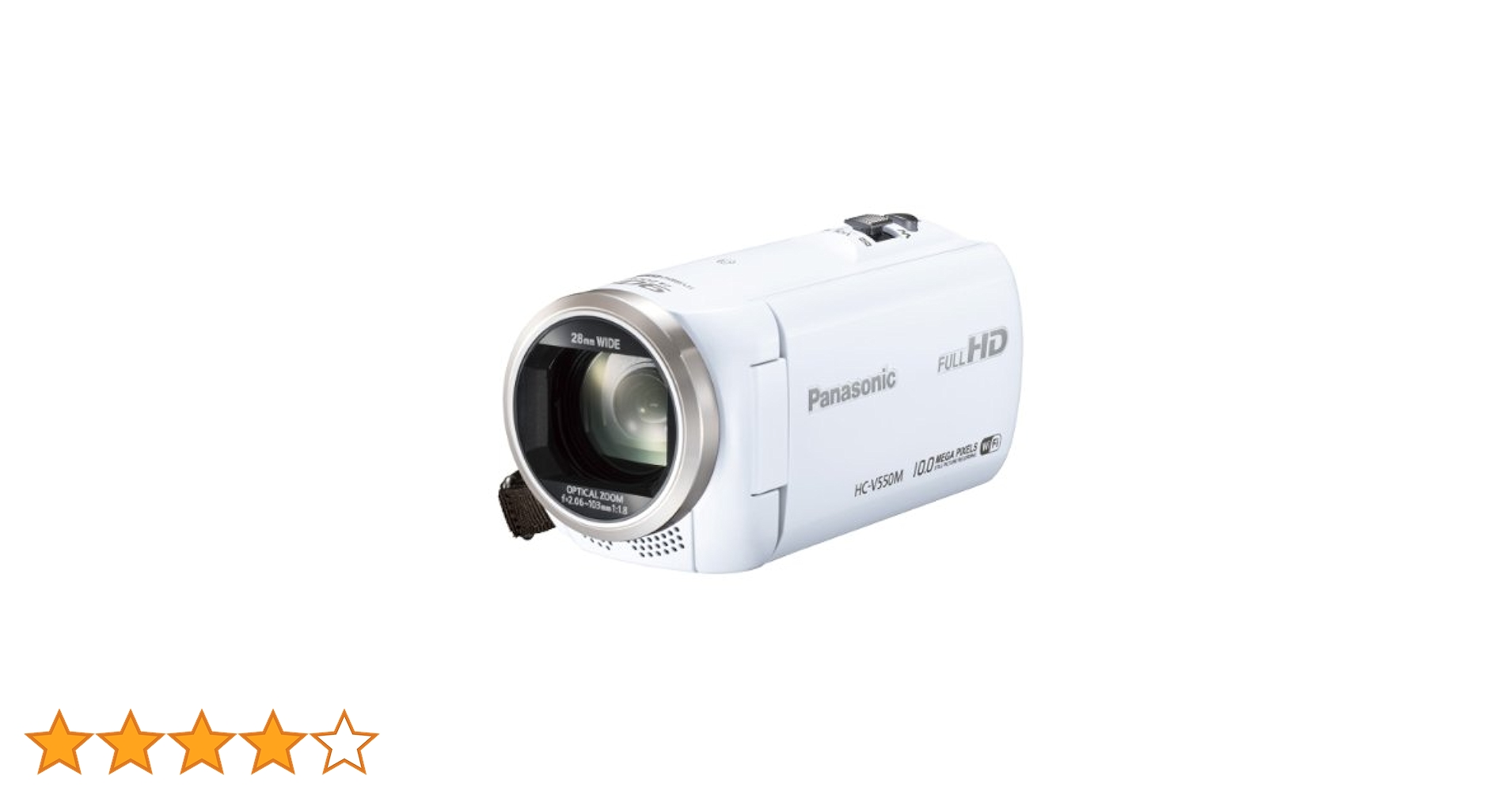 【美品】　Panasonic HC-V550M ビデオカメラ Amazon.co.jp: パナソニック デジタルハイビジョンビデオカメラ